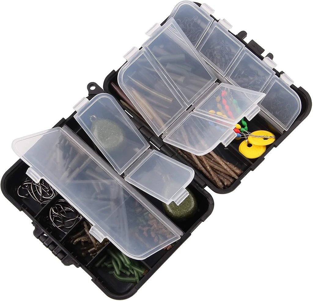 Carp Fishing Tackle Kit Carp Fishing Equipment, 217Pcs Carp Fishing Bait Fishing Gear
